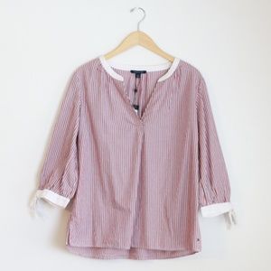 💥2 for $20💥TOMMY HILFIGER Tie Sleeve Top